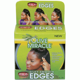 African Pride Olive Miracle Silky Smooth Edges 2.25oz African Pride Olive Miracle Silky Smooth Edges 2.25oz